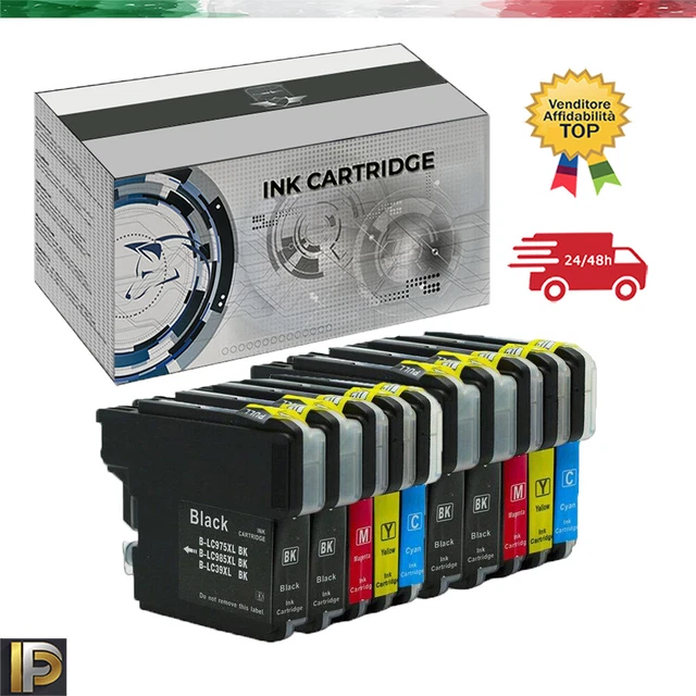 CATJOY Cartucce D'inchiostro LC-123 LC123 XL Cartucce Copatibile Per - Foto 9