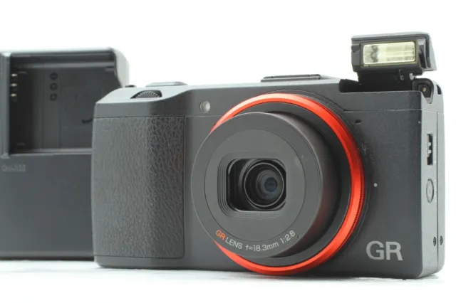 SH:1235 [Mint] Ricoh GR I 16.2MP APS-C Digital Compact Black Camera from Japan