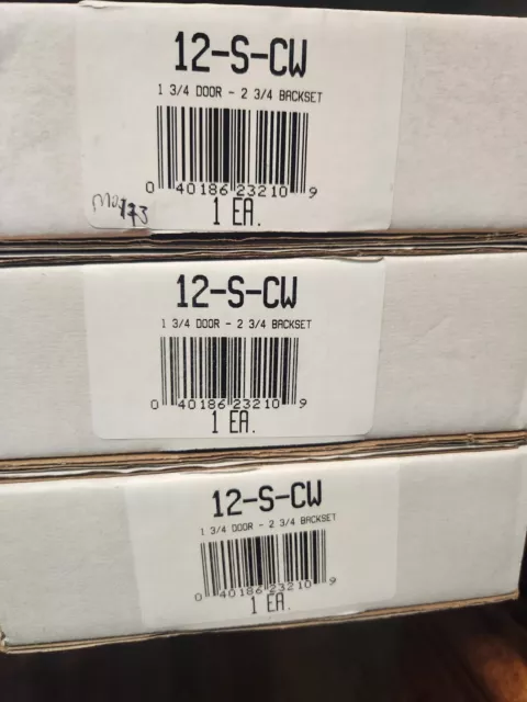 Locksmith Don jo 12 s cw plate lot of 3