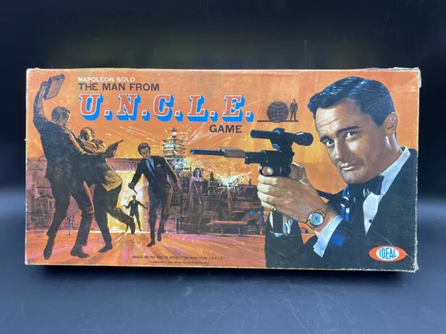 Vintage The Man from UNCLE Board Game Ideal 1965 U.N.C.L.E.