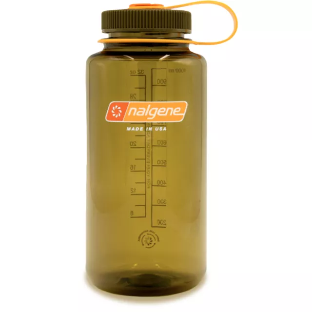 Nalgene Trinkflasche Weithals Flasche Sustain 1L Oliv