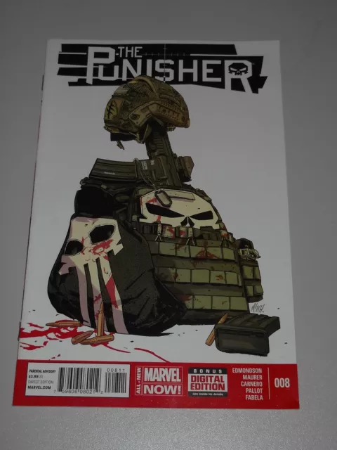 Punisher #8 Marvel Comics September 2014 Nm (9.4)