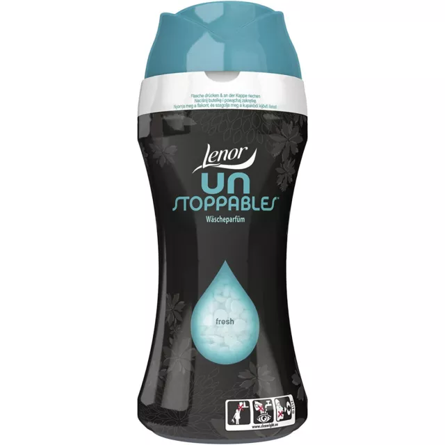 Lenor Unstoppables Perfume de Ropa Fresco para Todos Textiles 210g 3er Paquete