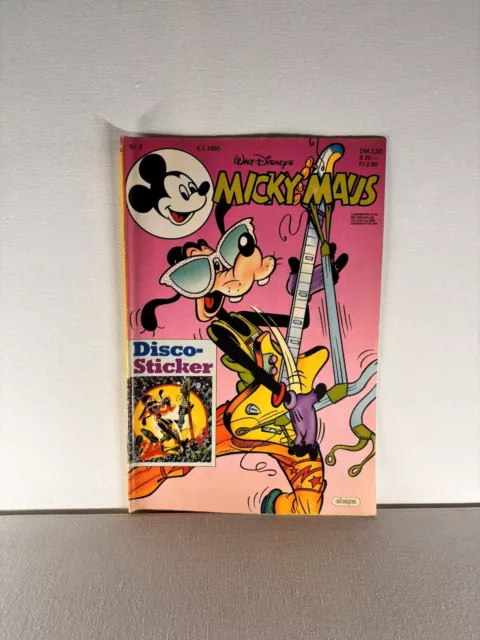 Micky Mouse Heft Nr 2 Disney Comic #H3 Sammlung Selten Konvolut