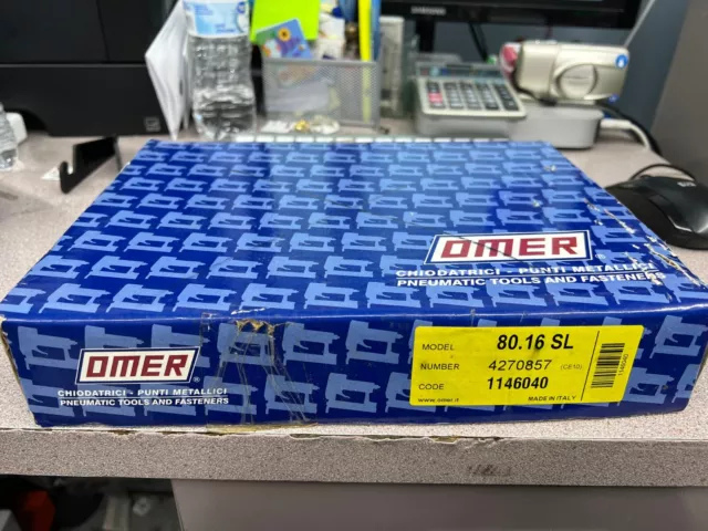 Omer 80.16SL Long Nose Fine Wire Stapler