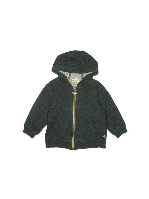 Appaman Boys Gray Zip Up Hoodie 12-18 Months