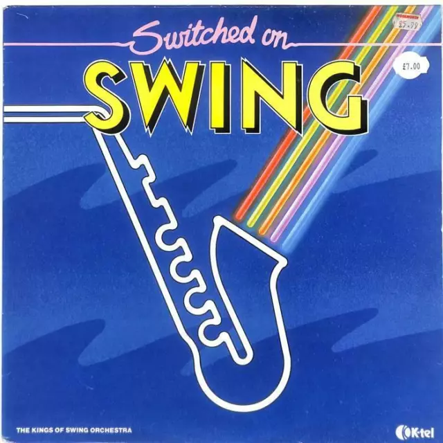 The Kings Of Swing Orchestra Switched On Swing UK LP Album 1982 ONE1166 K-Tel VG