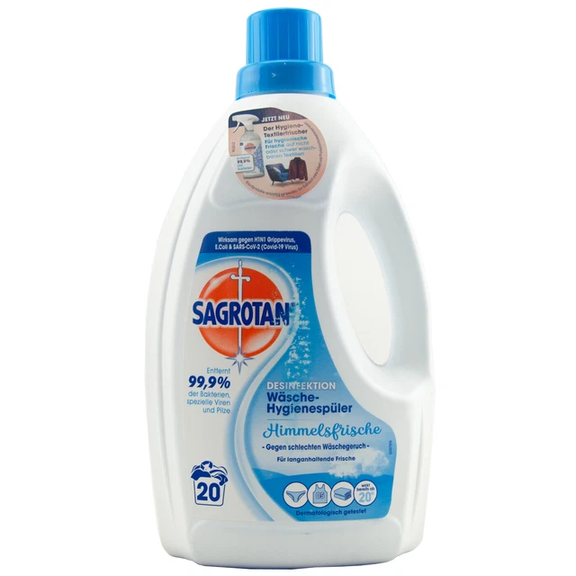 Sagrotan Laundry Hygiene Cleaner Himmelsfrische 1 X 1,5Liter 20WL