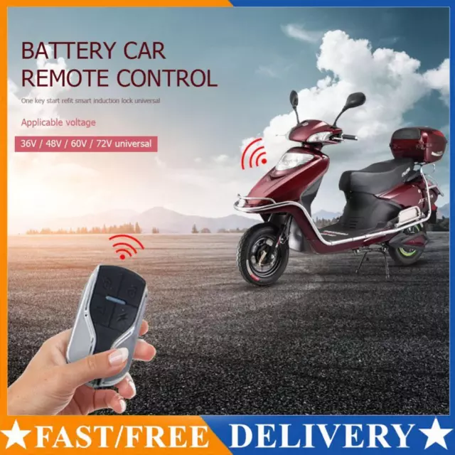 Remote Control Electric Scooter Alarm Security System Moped Antitheft Alarm AU