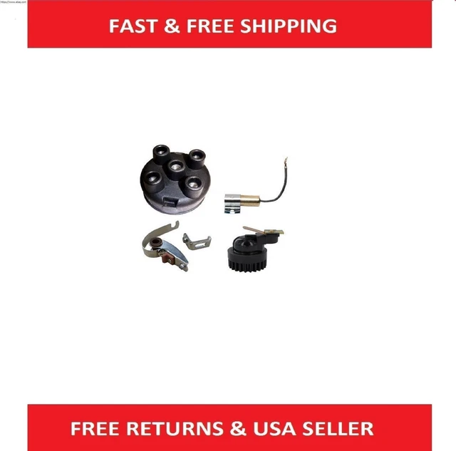 J4 Magneto Rotor Ignition Kit & Cap Fits IH Fits FARMALL Fits Cub