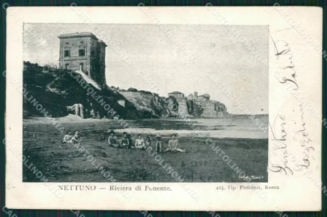 Rome Neptune Postcard VK1069