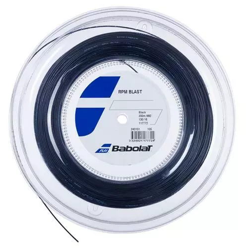 New BabolaT RPM BLAST 130/16 200M Reel Tennis string Black  France