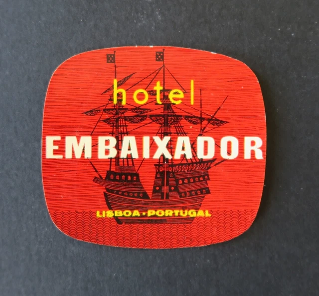 Étiquette D'hôtel Vintage - EXCELSIOR BERLIN - Luggage Label Original