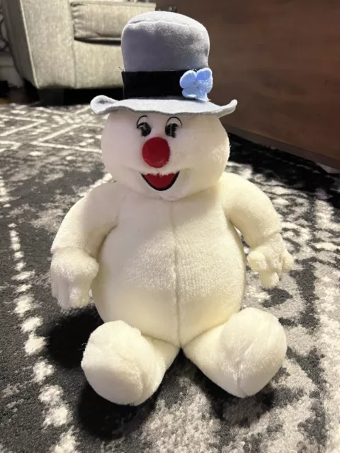 Vintage Frosty The Snowman Singing Animated Plush Figure Gemmy 1999