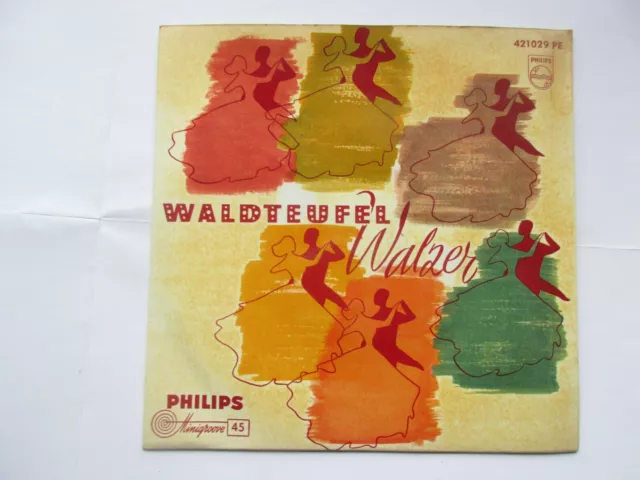 Vinyl Single, "Waldteufel-Walzer", Robert Stolz und sein Wiener Orchester