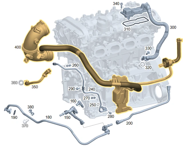 Radiator & Components for 2019 Mercedes-Benz GLA 250 | Mercedes-Benz of Miami