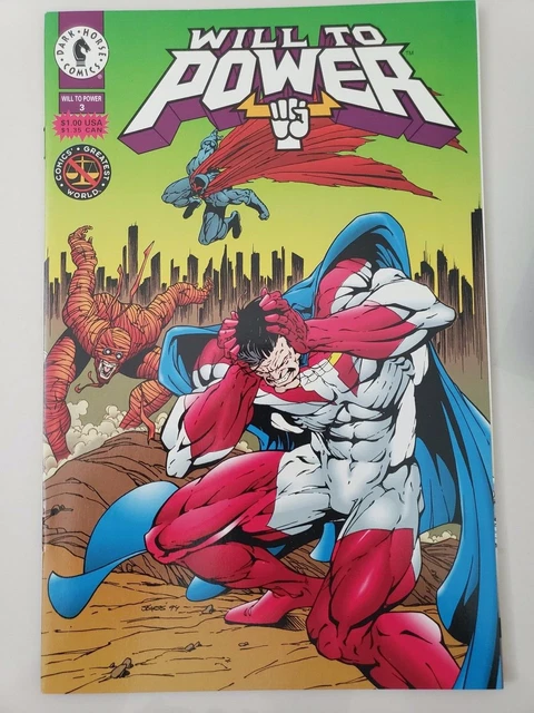Will To Power #1-12 (1994) Dark Horse Comics Titan! X! Full Complete Series 5