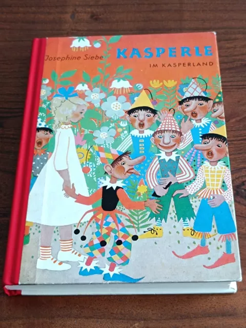 Josephine Siebe - Kasperle im Kasperland - Altes Buch von 1976 Herold Vlg
