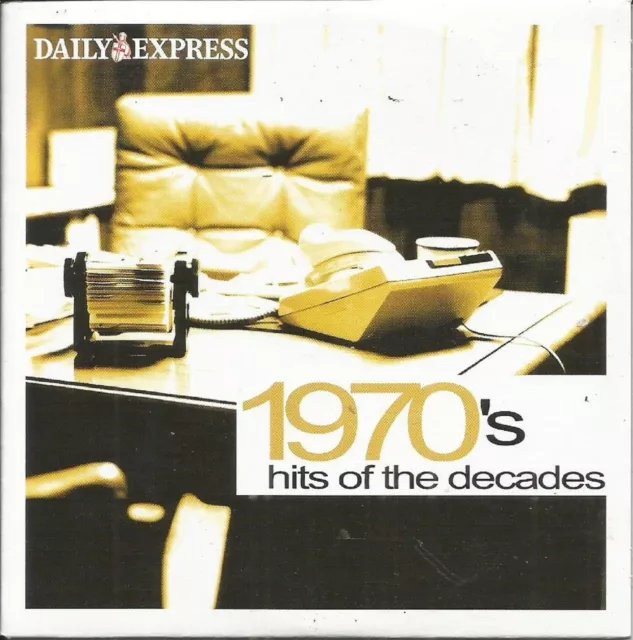 HITS OF THE DECADES - 1970's ~ VARIOUS ARTISTS - DISC 3 - EXPRESS PROMO MUSIC CD