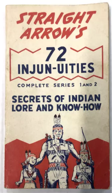 Nabisco Injun-Uity Cards Cplt Set #2  (36) Incl. Straight Arrow Booklet, Others