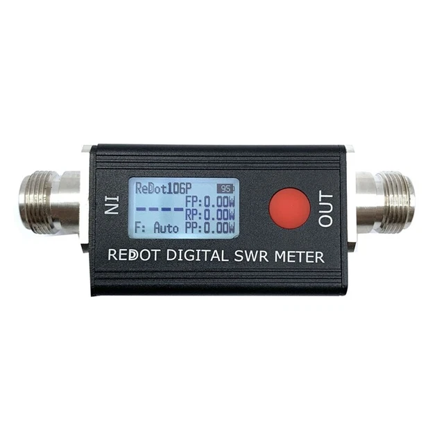 DG-503 Digital LCD 3.5" SWR/Watt Meter 1.6-60MHz/125-525MHz Für Funkgeräte