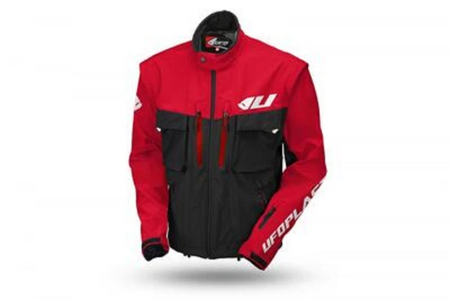 Veste De Baseball Jeunesse Majestic - Rouge Et Gris - Manches Amovibles - Taille Small