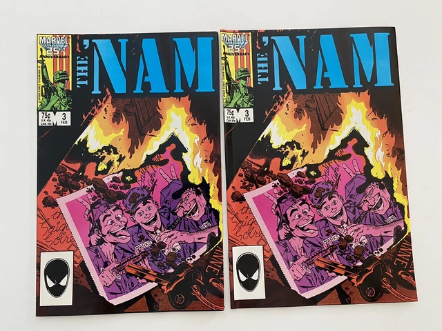 The NAM #3 (Marvel Comics, 1987) Lot Of 2