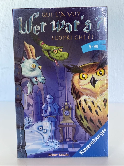 Ravensburger / Wer Wars ? Mitbringspiel / NEU OVP / ab 5 & 4005556232932