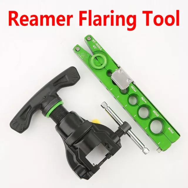 Copper Pipe Expander Set Air Conditioner Metric Reamer Flare Pipe Flaring Tool
