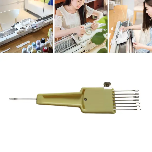 Knitting Claw Weight, Knitting Machine Cast on Comb Metal Accessories for  KH821 KH860 KH868 KH894 KH940 KH970 Sewing Machine Accessories and Tools