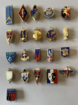 AAC Armée 5 Régiment Aac Ton Doré Cravate Pince Gravé 