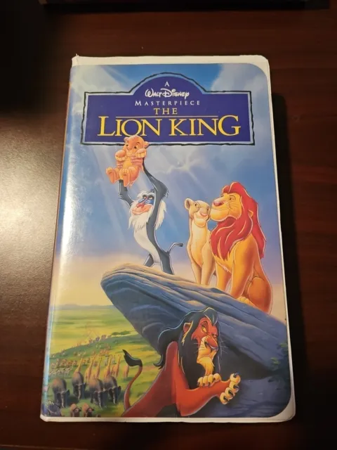 rare disney The Lion King Vhs! (Walt Disney Masterpiece collection)Original 1994