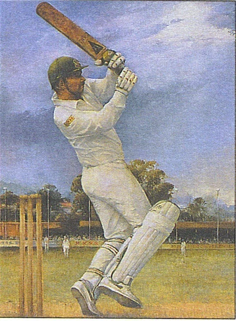 d'Arcy Doyle "Captain Courageous (Allan Border)" NEW Ltd Edition #2486 + BONUS