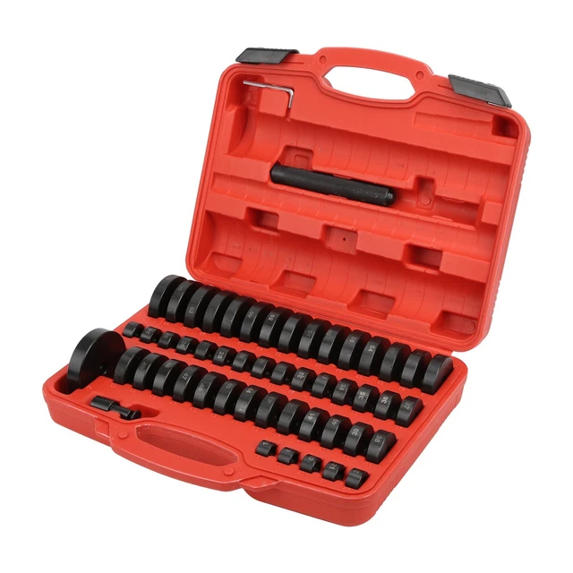 56PCS BUSHING REMOVAL Puller Set Interchangeable Disc Wheel Bearing ...