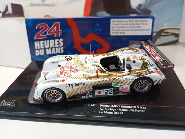 1/43 Spark Panoz LMP07 from 2002 24 Hours of Le Mans car #12 SCPZ03 CS513 | UK