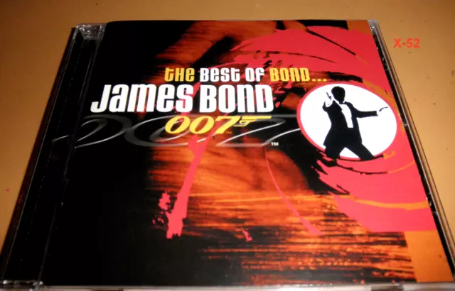 007 BEST OF James Bond CD Sean Connery Moore Lazenby Dalton Brosnan ...