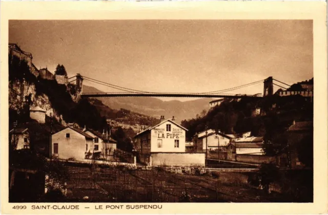 CPA Saint Claude- Pont Suspendu FRANCE (1043676)