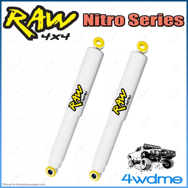 Holden Rodeo RA 4WD RAW Rear Nitro Gas Shock Absorbers 2" 0-50mm Lift