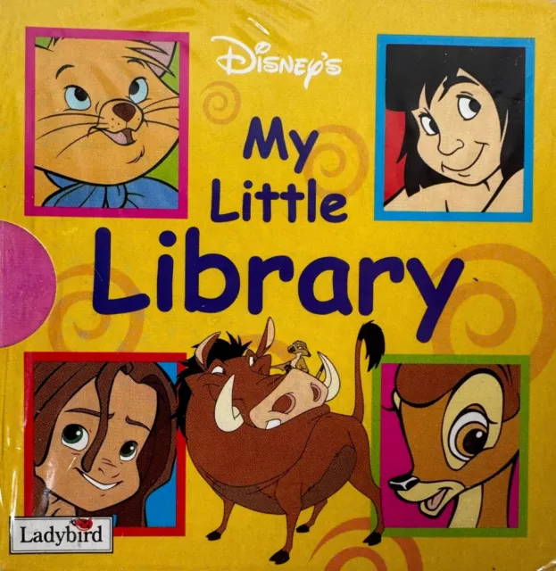 Ladybird Disney My Little Library - Five Toddler Board Books ~ NEW