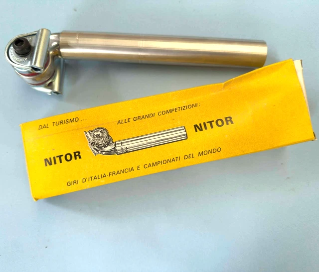 Tige De Selle Vintage 3TTT – 26,4 Mm – Brev. Italy – NOS (Neuf Ancien Stock)