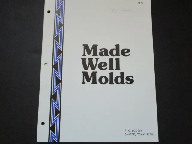 Catálogo Made Well Molds 1975