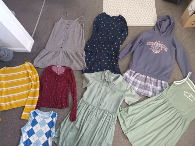 Girls Clothes 12-13 Years, Dresses, Tops, H&M, Fatface, Primark, Shein