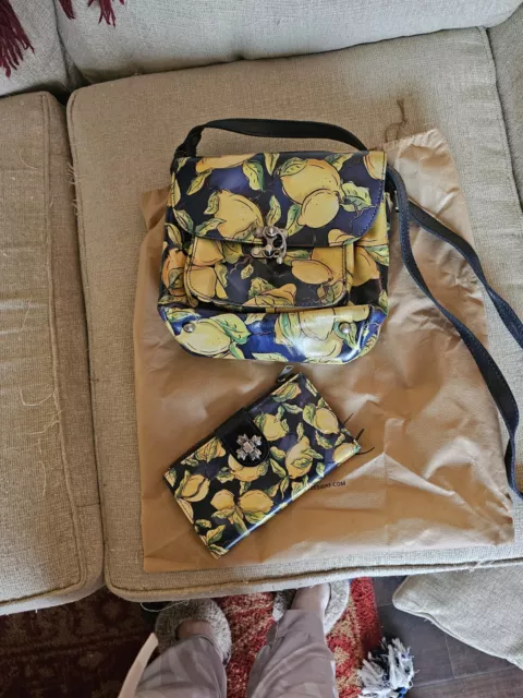 Summery Patricia Nash Purse With Matching Wallet