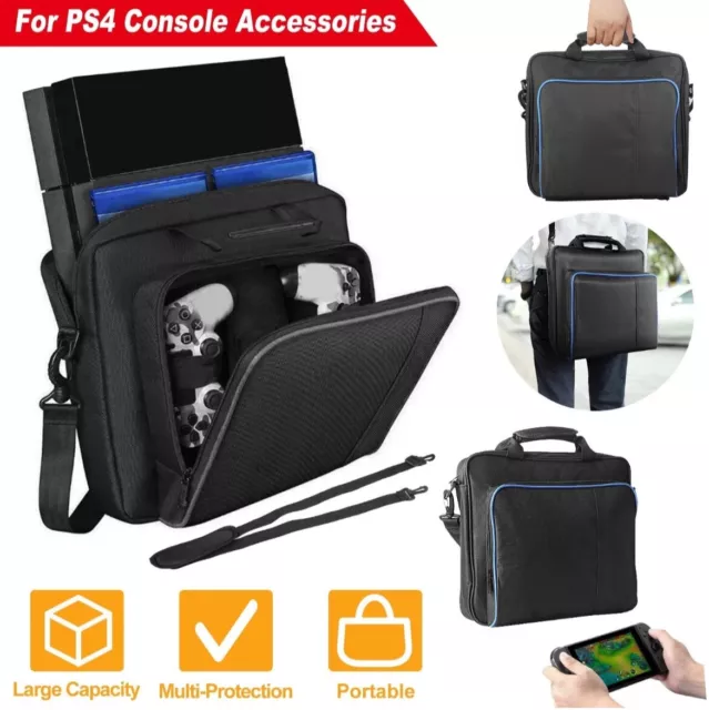 For PS4/Slim/PS3 Travel Storage Carry Case Shoulder Bag Game Accessories Pouch