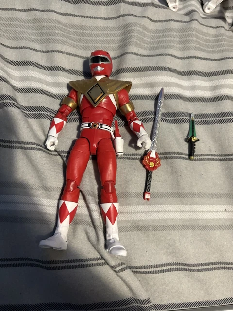 POWER RANGERS LIGHTNING Collection Remastered Red Ranger - Hasbro - £99 ...