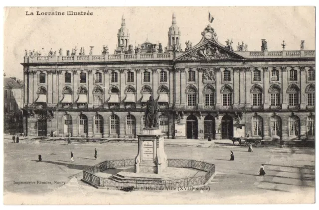 CPA 54 - NANCY (Meurthe and Moselle) - 2. L'Hôtel de Ville (18th century)