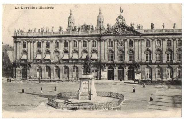 CPA 54 - NANCY (Meurthe et Moselle) - 2. L'Hôtel de Ville (XVIIIe siècle)