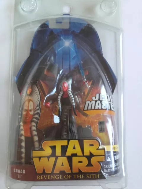 STAR WARS REVENGE OF THE SITH ROTS JEDI MASTER SHAAK TI #21 *unopened*