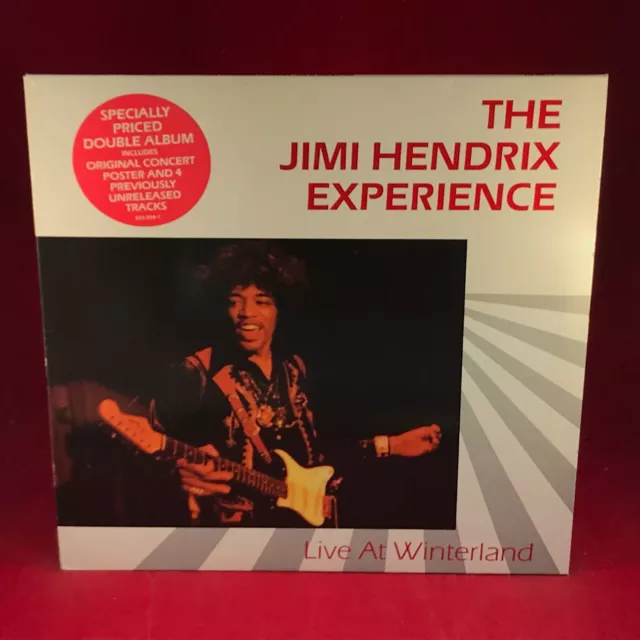 JIMI HENDRIX Live At Winterland 1987 German vinyl double live LP No Poster