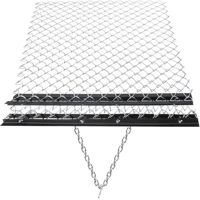 VEVOR 4 x 5 ATV Chain; UTV Tractor Attachments Drag Mat for Landscape Leveling